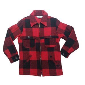 Woolrich Buffalo Check 100% Wool Jacket